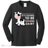 Its Going To Be Legendairy Funny Cow Kids Long Sleeve Shirt thumb 0