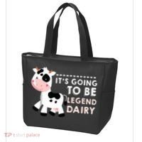 Its Going To Be Legendairy Funny Cow Tote Bag thumb 3
