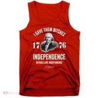 I Gave Them Bitches 1776 Independence Funny Bitches Love Independence Tank Top thumb 0