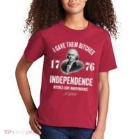 I Gave Them Bitches 1776 Independence Funny Bitches Love Independence Kids T-Shirt thumb 2