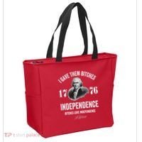 I Gave Them Bitches 1776 Independence Funny Bitches Love Independence Tote Bag thumb 2