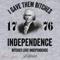 I Gave Them Bitches 1776 Independence Funny Bitches Love Independence Women's Sweatshirt thumb 2