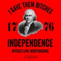 I Gave Them Bitches 1776 Independence Funny Bitches Love Independence Santa Hat thumb 1