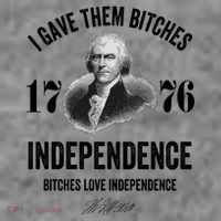 I Gave Them Bitches 1776 Independence Funny Bitches Love Independence Toddler Hoodie thumb 2