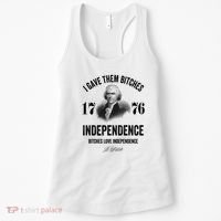I Gave Them Bitches 1776 Independence Funny Bitches Love Independence Women's Tank Top thumb 0