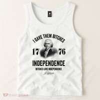I Gave Them Bitches 1776 Independence Funny Bitches Love Independence Tank Top thumb 2