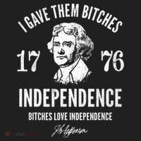 I Gave Them Bitches 1776 Independence Love Independence Tumbler thumb 3