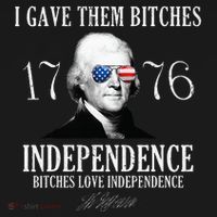 I Gave Them Bitches 1776 Independence Love Women's Hoodie thumb 2