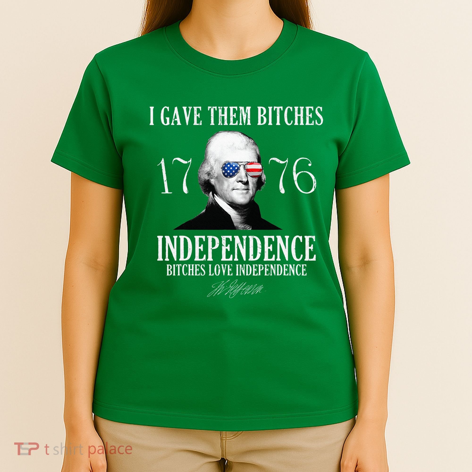 I Gave Them Bitches 1776 Independence Love T-Shirt