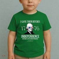 I Gave Them Bitches 1776 Independence Love Toddler T-Shirt thumb 2