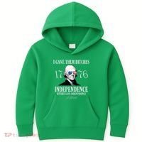 I Gave Them Bitches 1776 Independence Love Kids Hoodie thumb 0