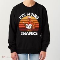 ItS Giving Thanks Nurse Thanksgiving Funny Turkey Nurse Women's Sweatshirt thumb 0