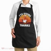 ItS Giving Thanks Nurse Thanksgiving Funny Turkey Nurse Apron thumb 2