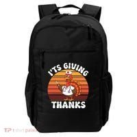 ItS Giving Thanks Nurse Thanksgiving Funny Turkey Nurse Backpack thumb 0