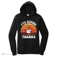 ItS Giving Thanks Nurse Thanksgiving Funny Turkey Nurse Women's Hoodie thumb 0