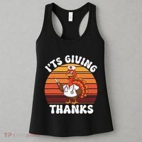 ItS Giving Thanks Nurse Thanksgiving Funny Turkey Nurse Women's Tank Top thumb 3