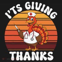 ItS Giving Thanks Nurse Thanksgiving Funny Turkey Nurse Women's Tank Top thumb 5