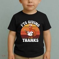ItS Giving Thanks Nurse Thanksgiving Funny Turkey Nurse Toddler T-Shirt thumb 2
