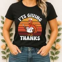 ItS Giving Thanks Nurse Thanksgiving Funny Turkey Nurse Women's T-Shirt thumb 2