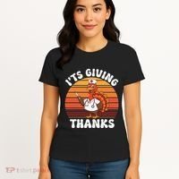 ItS Giving Thanks Nurse Thanksgiving Funny Turkey Nurse Women's T-Shirt thumb 4
