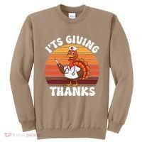 ItS Giving Thanks Nurse Thanksgiving Funny Turkey Nurse Sweatshirt thumb 0