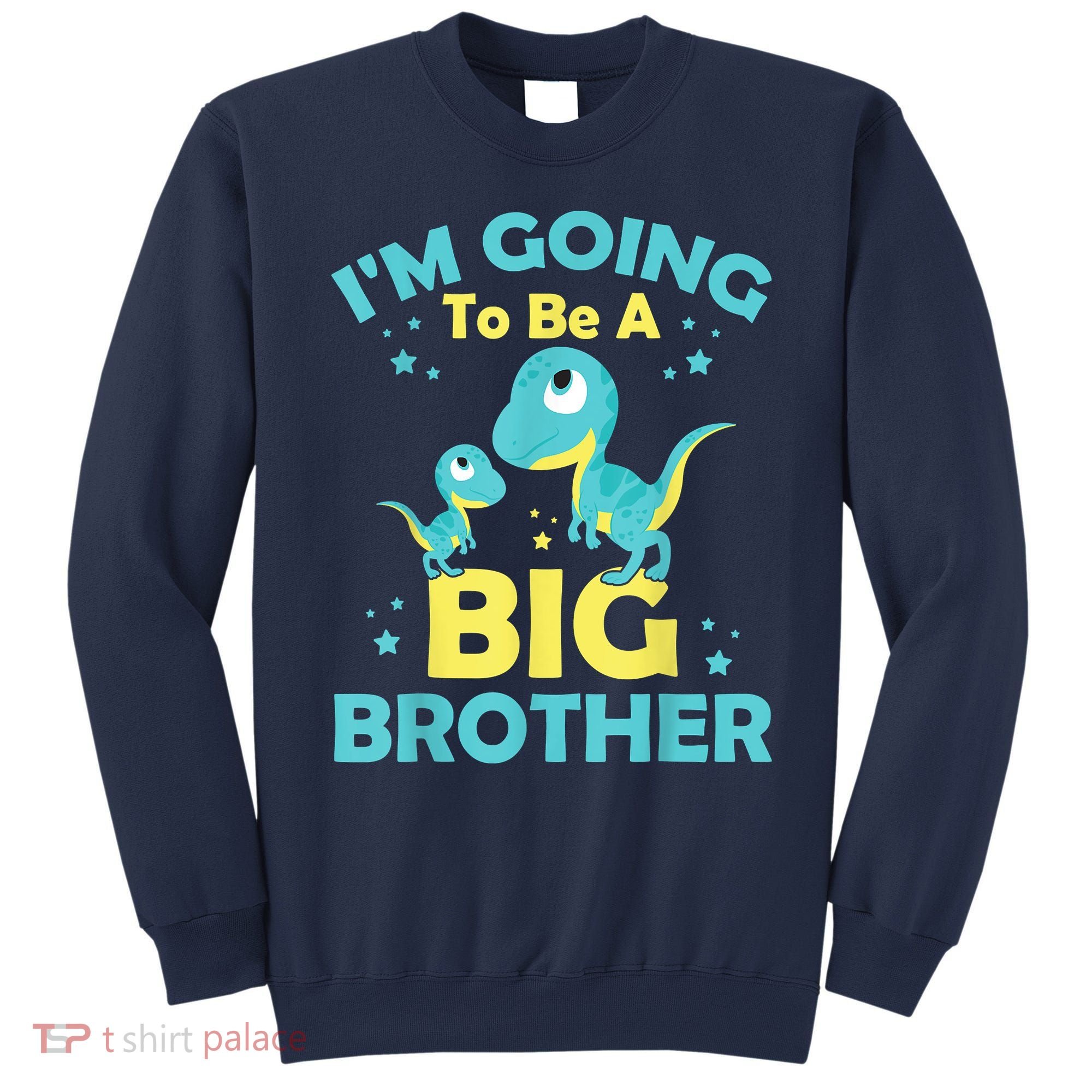 I'm Going To Be A Big Brother Family Dinosaur Cute Funny Sweatshirt