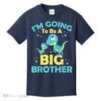 I'm Going To Be A Big Brother Family Dinosaur Cute Funny Kids T-Shirt thumb 0