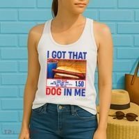 I Got That Dog In Me Funny Hotdogs Combo 4th Of July Dad Mom Women's Tank Top thumb 2