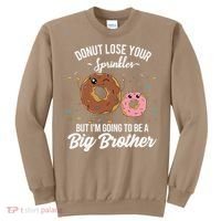 Im Going To Be A Big Brother Funny Donut Baby Announcement Sweatshirt thumb 0