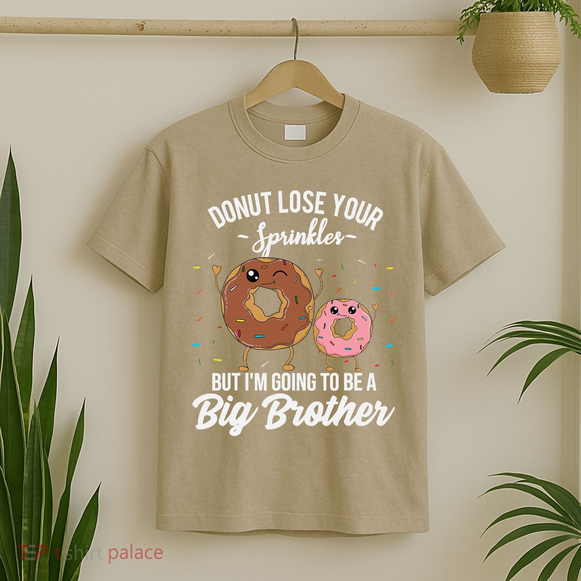 Im Going To Be A Big Brother Funny Donut Baby Announcement T-Shirt