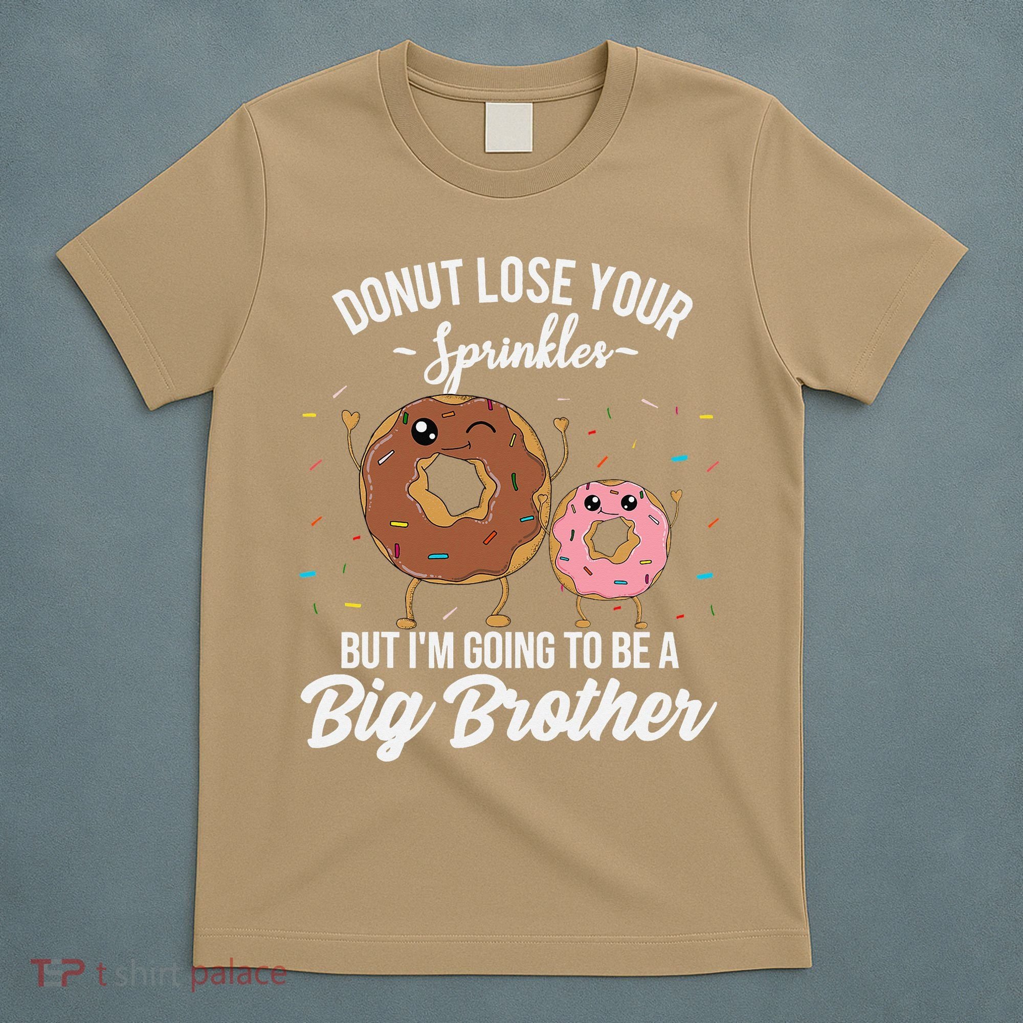 Im Going To Be A Big Brother Funny Donut Baby Announcement T-Shirt