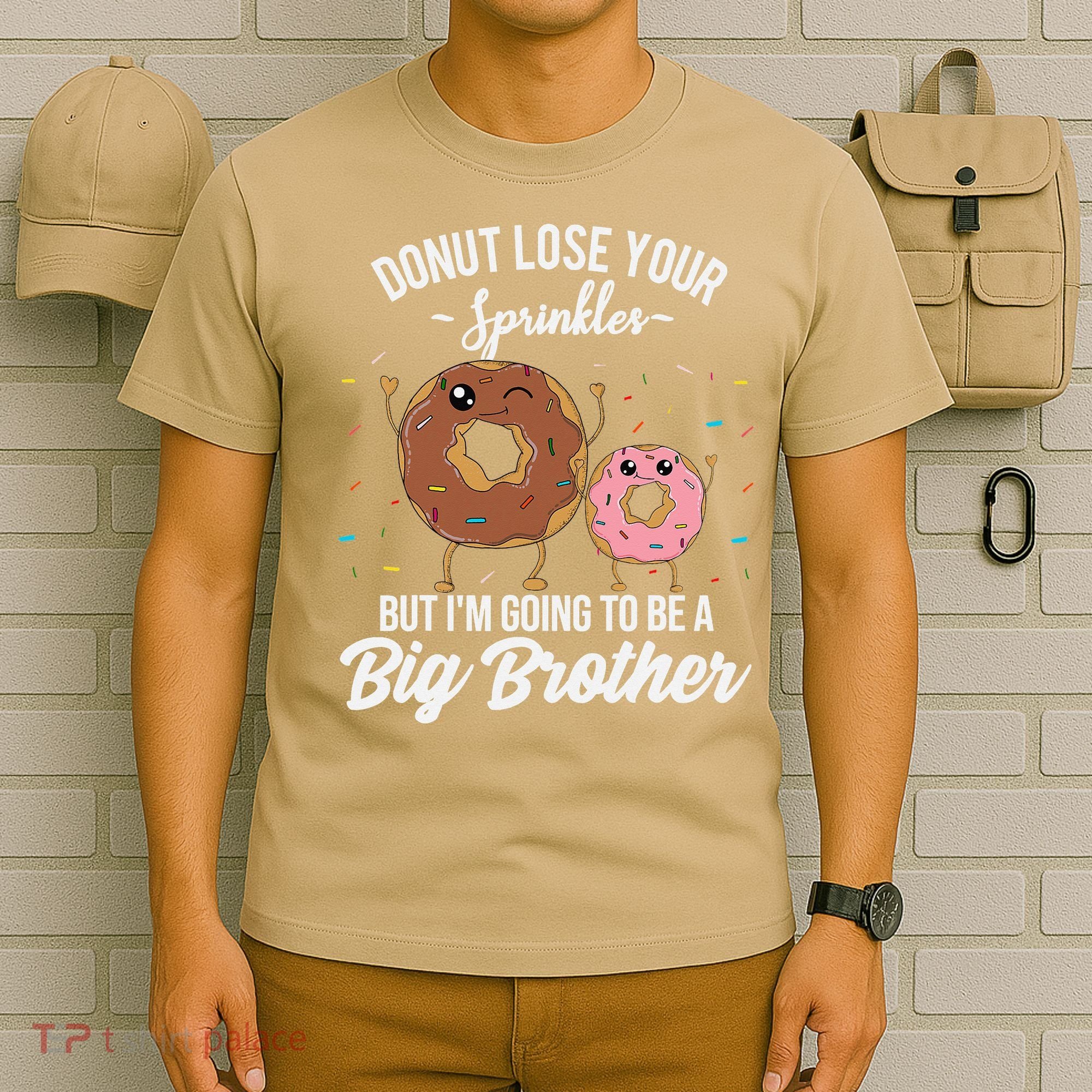 Im Going To Be A Big Brother Funny Donut Baby Announcement T-Shirt
