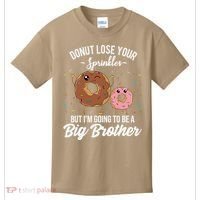 Im Going To Be A Big Brother Funny Donut Baby Announcement Kids T-Shirt thumb 0