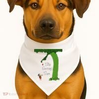 ItS Giving Tree USA-Made Doggie Bandana thumb 1