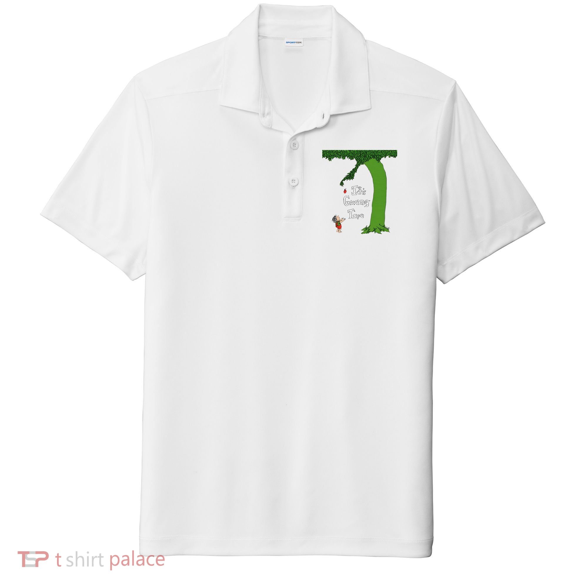 ItS Giving Tree Sport-Tek Posi-UV Pro Polo