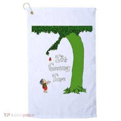 ItS Giving Tree Golf Towel