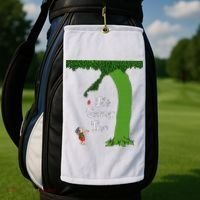 ItS Giving Tree Golf Towel thumb 2