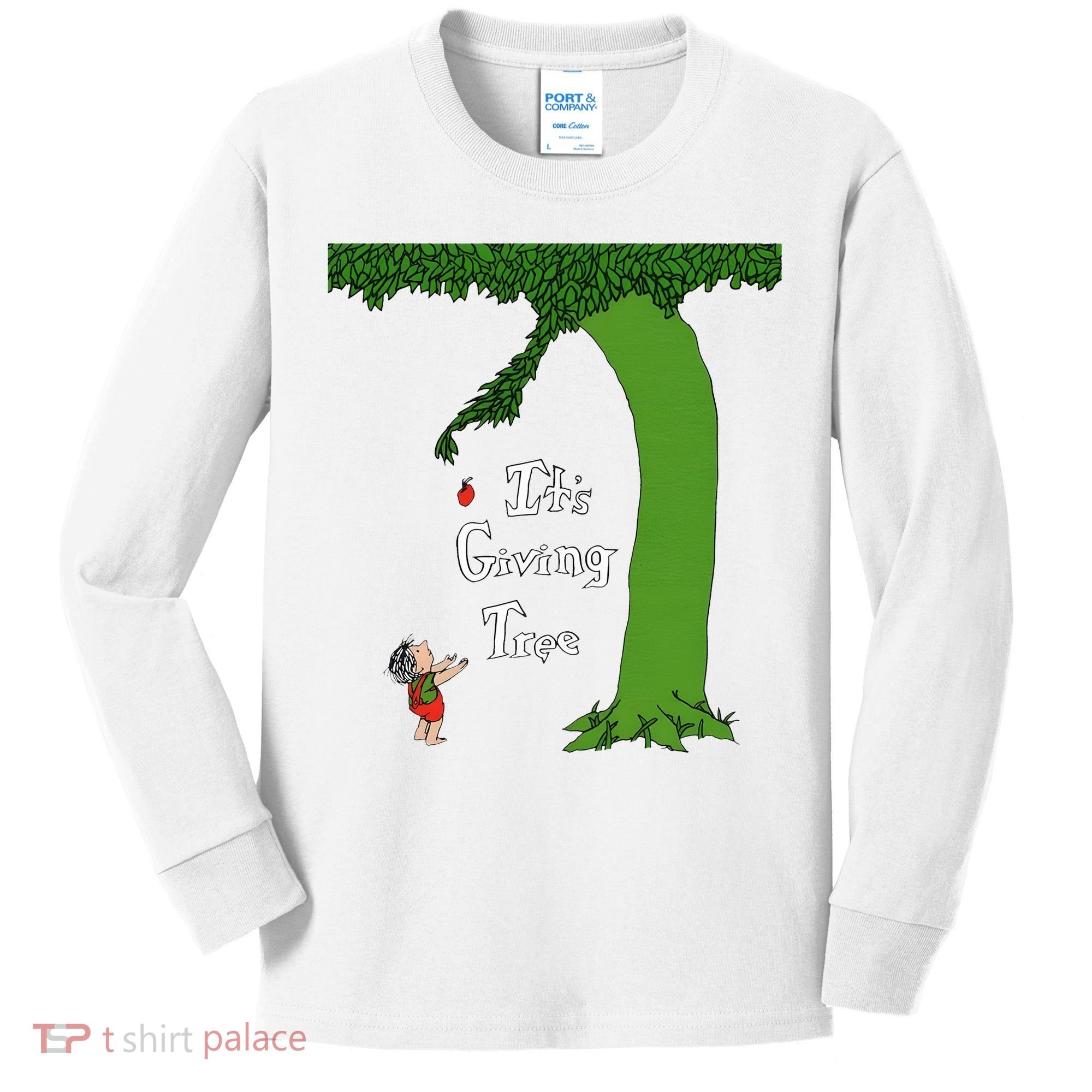 ItS Giving Tree Kids Long Sleeve Shirt
