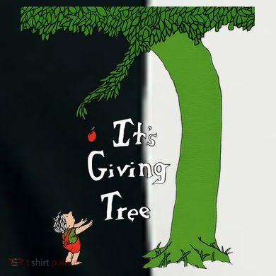 ItS Giving Tree Women's Tri-Blend 3/4-Sleeve Raglan Shirt