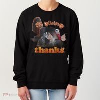 It’S Giving Thanks Turkey Thanksgiving Women's Sweatshirt thumb 0