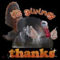 It’S Giving Thanks Turkey Thanksgiving Long Sleeve Shirt thumb 2