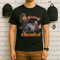 It’S Giving Thanks Turkey Thanksgiving T-Shirt thumb 6