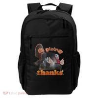 It’S Giving Thanks Turkey Thanksgiving Backpack thumb 0