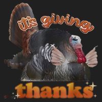 It’S Giving Thanks Turkey Thanksgiving Beanie thumb 2