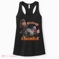 It’S Giving Thanks Turkey Thanksgiving Women's Tank Top thumb 0
