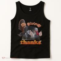It’S Giving Thanks Turkey Thanksgiving Tank Top thumb 2