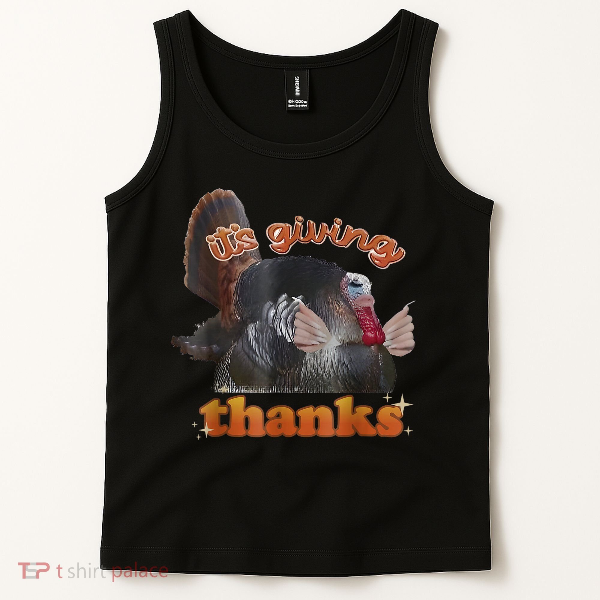It’S Giving Thanks Turkey Thanksgiving Tank Top