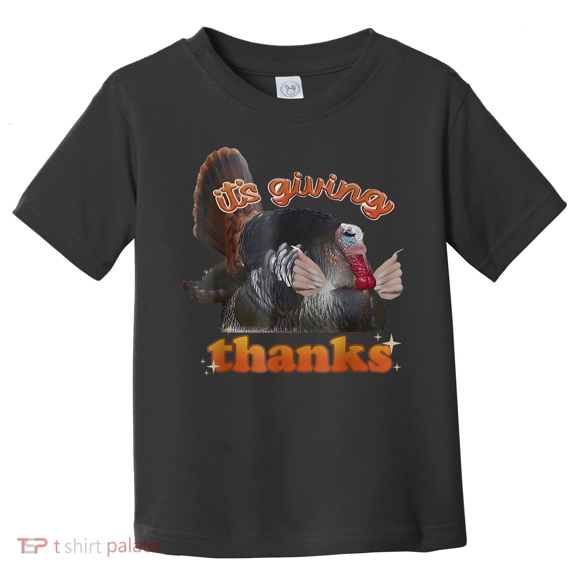 It’S Giving Thanks Turkey Thanksgiving Toddler T-Shirt