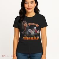 It’S Giving Thanks Turkey Thanksgiving Women's T-Shirt thumb 4