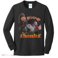 It’S Giving Thanks Turkey Thanksgiving Kids Long Sleeve Shirt thumb 0